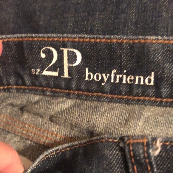 Ann Taylor Loft size 2P Boyfriend 100% Cotton Jeans - Picture 5 of 6